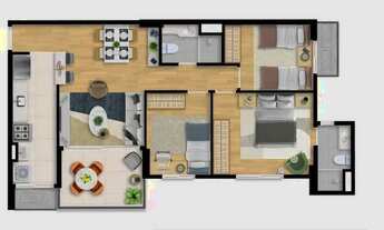 Imagem 6: Lançamento 2 e 3 quartos à venda em Jaguaribe