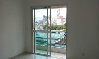 Imagem 1: Apartamento com 1 quarto sendo suíte e mais um lavabo / Varanda com vista ampla e desimped