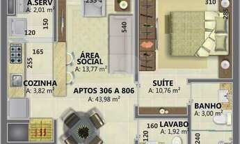 Imagem 2: DUCATIWD apresenta sensacional APARTAMENTO de 3 dormitórios no bairro MENINO DEUS PORTO AL