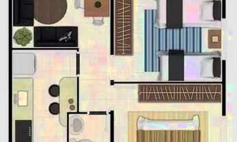 Imagem 4: Apartamento com 2 dorms, Lopes de Oliveira, Sorocaba - R$ 148 mil, Cod: 219505