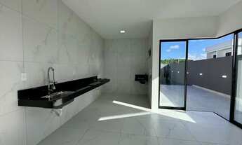 Imagem 3: Casa nova com 03 suítes, 161,33m², espaço gourmet com piscina, no Portal do Sol