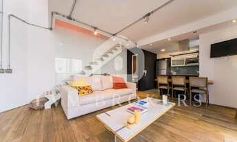 Imagem 2: Apartamento para aluguel e venda tem 74 metros quadrados com 1 quarto