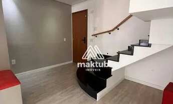 Imagem 2: Apartamento Duplex com 2 dormitórios à venda, 169 m² por R$ 1.280.000,00 - Jardim - Santo