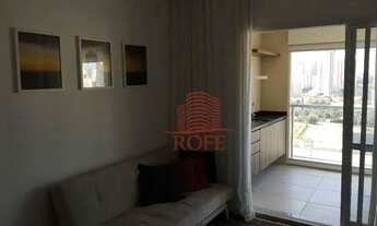 Imagem 2: Apartamento com 1 dormitório para alugar, 51 m² por R$ 4.208,00/mês - Brooklin - São Paulo