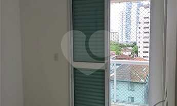 Imagem 4: Apartamento com 1 quarto sendo suíte e mais um lavabo / Varanda com vista ampla e desimped