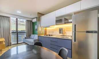 Imagem 2: Apartamento com 1 dormitório para alugar, 33 m² por R$ 3.021,26/mês - Guará I - Guará/DF