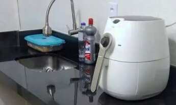 Imagem 5: Apartamento tipo sala living no Centro de São Vicente - SP