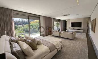 Imagem 6: Imponente mansão de luxo em condomínio exclusivo em Alphaville, Santana de Parnaíba-SP - 6