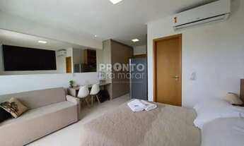 Imagem: FLAT MOBILIADO EM MURO ALTO