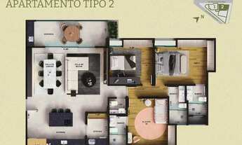 Imagem 6: Apartamento 3 quartos - Jardim Liu