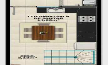 Imagem 6: Sobrado Geminado com 3 dormitórios no Bairro Boa Vista - Joinville/ SC