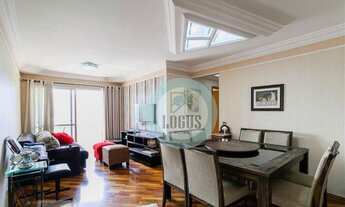 Imagem 2: Apartamento com 3 dormitórios à venda, 89 m² por R$ 590.000,00 - Vila Assunção - Santo And