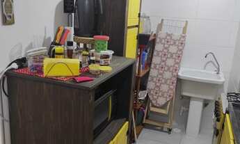 Imagem 2: Apartamento semi mobiliado para aluguel possui 34 metros quadrados com 1 quarto