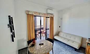 Imagem 7: Alugo Ap 38m no TULIP INN com 1 suíte, varanda, cozinha, sala, vista mar, andar alto