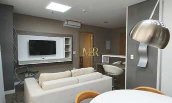 Imagem 2: Flat com 1 dormitório para alugar, 51 m² por R$ 4.395,00/mês - Luxemburgo - Belo Horizonte