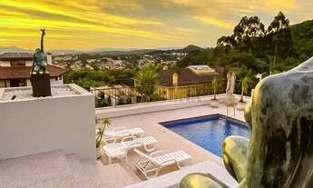 Imagem 2: Sobrado com 6 dormitórios para alugar, 987 m² por R$ 60.000,00/mês - Alphaville 08 - Santa