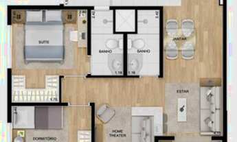 Imagem 2: Apartamento à venda com 50 m², 2 quartos na Joaquina Ramalho - Vila Guilherme - São Paulo