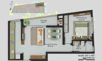 Imagem: Apartamento novo próximo da UFSC