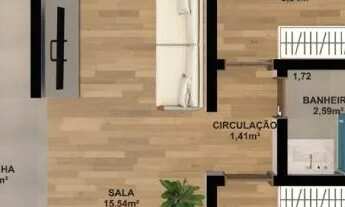 Imagem 4: R75 Oportunidade de Apartamento de 1 ou 2 quartos em Pacheco, São Gonçalo! Imóvel Novo!
