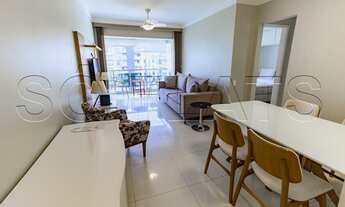 Imagem: Flat luxuoso totalmente mobiliado com 2x