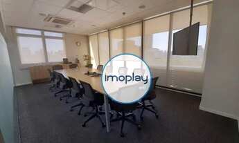 Imagem 6: Andar com layout e mobília no Itaim Bibi disponível para locação