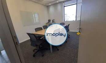 Imagem 5: Andar com layout e mobília no Itaim Bibi disponível para locação