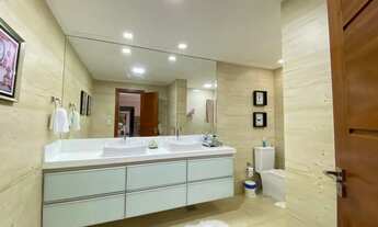 Imagem 4: Mansão térrea 4 suítes + 02 escritórios+ piscina condomínio fechado ao lado do shopping