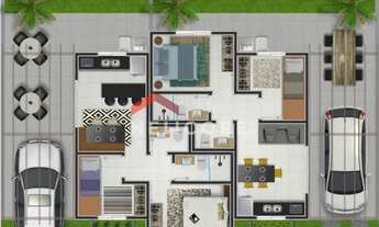 Imagem 3: Casa de condomínio em Rua Bernardo Aguiar - Tabuleiro - Barra Velha/SC