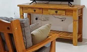 Imagem 3: Apartamento mobiliado com dois dormitórios, no bairro Perequê Mirim