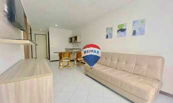 Imagem: Vendo Flat Beira Mar Mobiliado com 50 m²