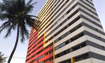 Imagem 1: Apartamento à venda mobiliado, vista mar, 02 quartos, duas vagas. Olhando para Beiramar