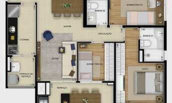 Imagem 3: 2 e 3 dorms na melhor localização, apenas 250m da estação Vl. Guilhermina