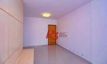 Imagem 2: Apartamento com 2 dormitórios para alugar, 73 m² por R$ 5.500,00/mês - Pompéia - Santos/SP