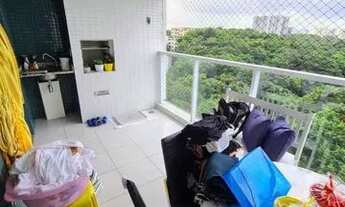 Imagem 4: Atmos Greenville - Patamares, 88m², 2 Suítes, Nascente, Varanda Gourmet, com Armários