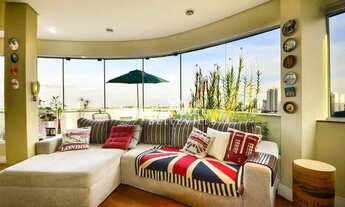 Imagem 2: Cobertura com 03 dormitórios à venda, 161 m² por R$ 820.000 - Portão - Curitiba/PR