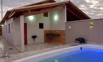 Imagem 2: Casa com 2 dormitórios à venda, 74 m² por R$ 300.000 - Jardim Regina - Itanhaém/SP