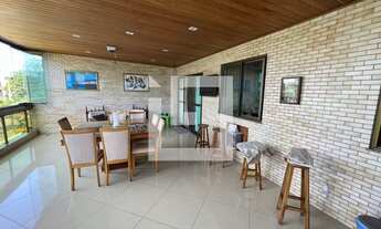 Imagem 7: FRENTE + VARANDA GOURMET FECHADA COM BLINDES- 3 QUARTOS + DEPENDÊNCIA - GLEBA A