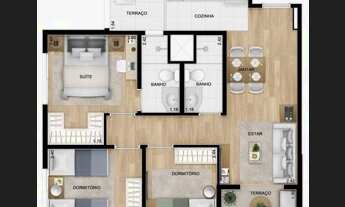 Imagem 4: Apartamento à venda com 50 m², 2 quartos na Joaquina Ramalho - Vila Guilherme - São Paulo