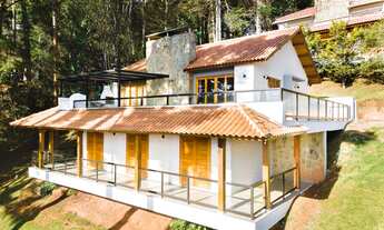 Imagem: Casa Tarundu em Campos do Jordão