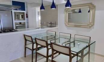 Imagem 3: Apartamento mobiliado pra locação definitivo, frente mar com 3 dormitórios