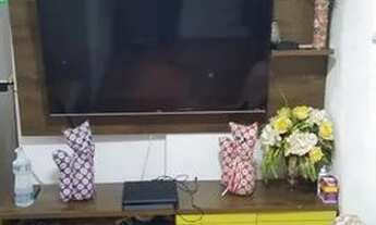 Imagem 4: Apartamento tipo sala living no Centro de São Vicente - SP