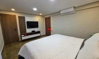 Imagem 6: Casa térrea com 3 suítes + mezanino Alphaville 4 Semimobiliada na Ponta Negra