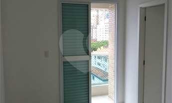 Imagem 5: Apartamento com 1 quarto sendo suíte e mais um lavabo / Varanda com vista ampla e desimped