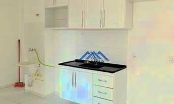 Imagem 2: Apartamento para alugar, 2 dormitórios, cozinha planejada, lazer completo, R$1.100,00 mais