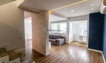 Imagem 3: COBERTURA DUPLEX ALUGA-SE NO BROOKLIN PAULISTA C/ 100M², 1 DORM (1 SUÍTE), LIVING 2/AMB, 2