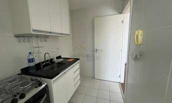 Imagem 6: Apartamento 2 dormitórios para locação no Jardim Aquárius, varanda com churrasqueira e com