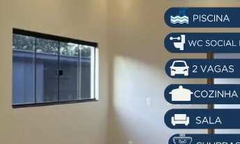 Imagem: Casa Nova 3 Q C/ Suíte e Piscina!