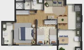 Imagem 3: Residencial Eleva You - Oficinas - Apartamento