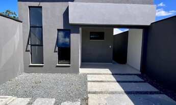 Imagem: Casa com três quartos sendo um suíte