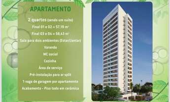 Imagem: Apartamento para venda tem 57 mts² com